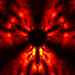 Bers fire: The hex torus Bers slice colored according to the generalized McShane's sum (which is constant for quasifuchsian groups)