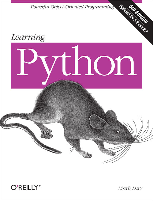 Learning Python, 5ed, by Mark Lutz